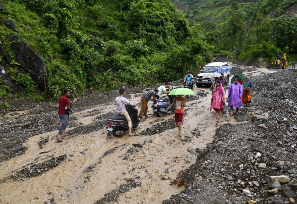 Reportedly, series of cloud-bursts hit different parts of Uttarakhand