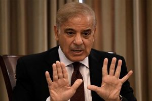 PAK PREMIER SHEHBAZ SHARIF EXPRESSES TO HAVE PEACE WITH INDIA