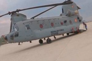 INDIAN AIR FORCE CONFIRMS NORMAL OPERATIONS OF CHINOOK HELICOPTERS