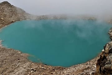 LAKE DISCOVERED AT ALTITUDE OF