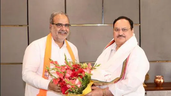 Lucknow BJP's newly appointed state president Bhupendra Singh has started his organizational tours from western Uttar Pradesh.